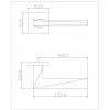Дверная ручка Adden Bau SOLAR S-535 черный матовый