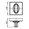 Фиксатор Armadillo BK6/USQ SN-3 матовый никель