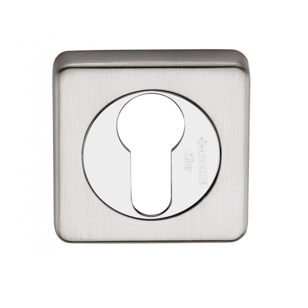 Накладка на цилиндр Sillur AHD7P-03CL-CD матовый хром