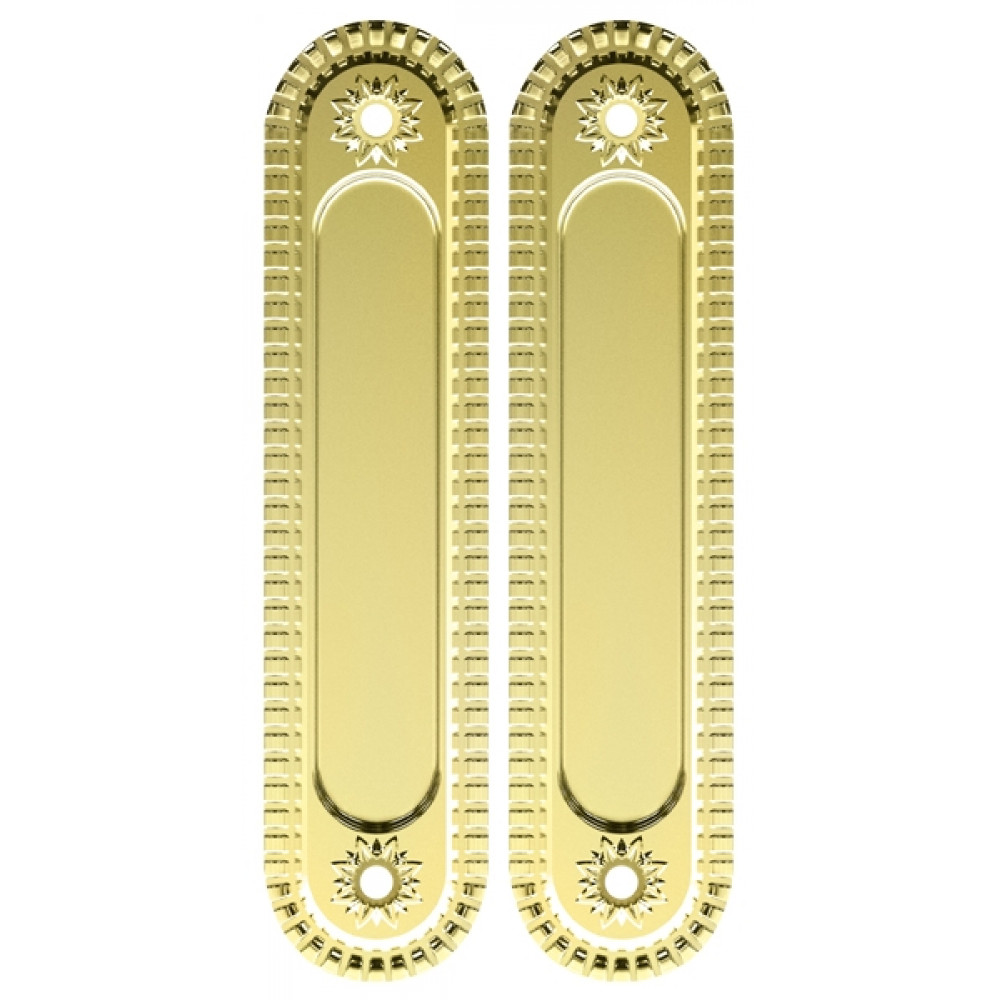 Ручка для раздвижных дверей Armadillo SH010/CL GOLD-24 золото 24К