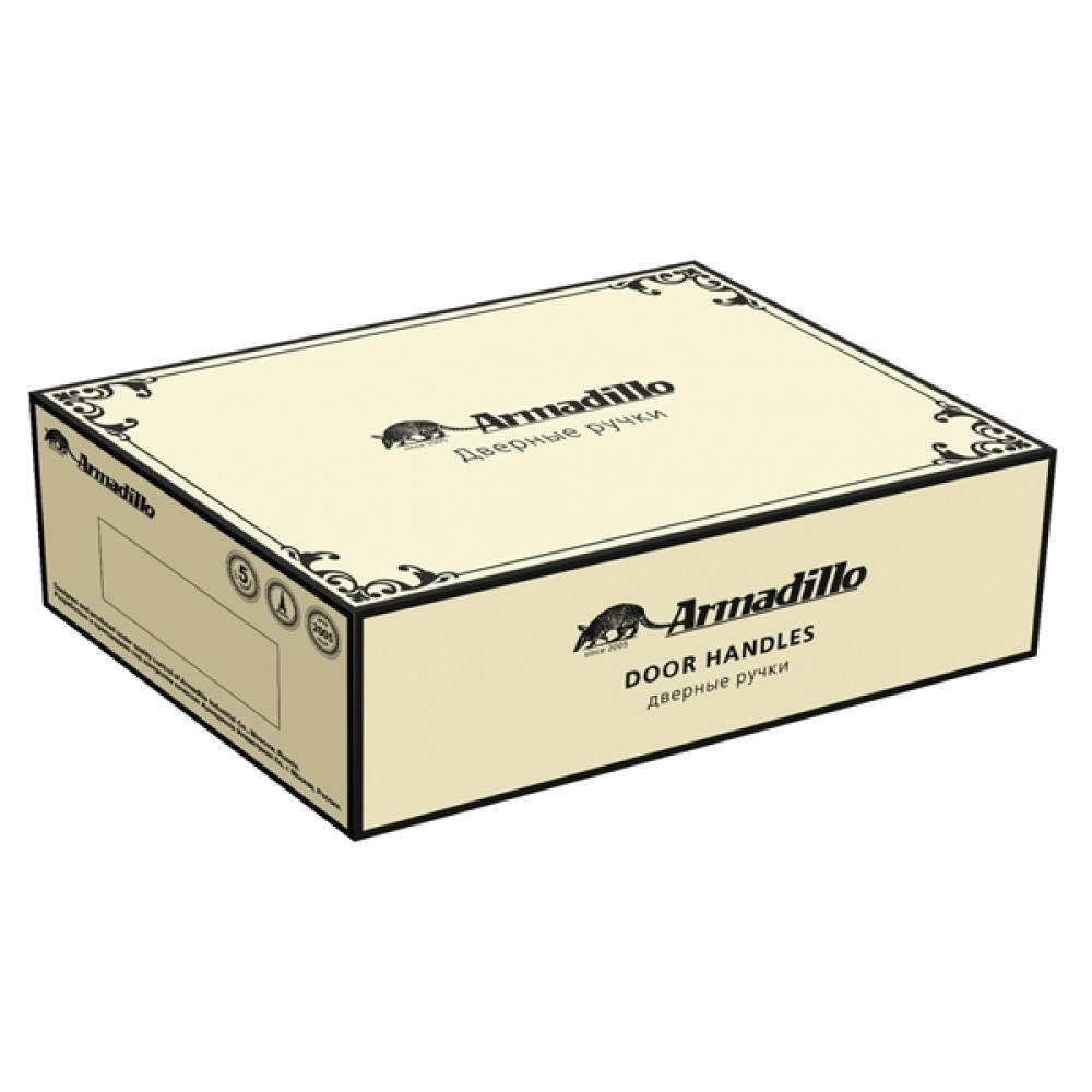Дверная ручка Armadillo Silvia CL1 AS/СRP-109 античное серебро/кракелюр-2