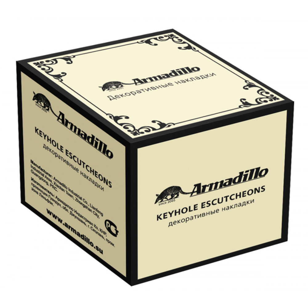 Накладка под цилиндр Armadillo ET/CL FG-10 французское золото-2