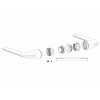 Дверная ручка Armadillo CLARITY MWSC-33 итальянский тисненый