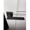 Дверная ручка Adden Bau BINARY Q572 черный матовый / грань хром