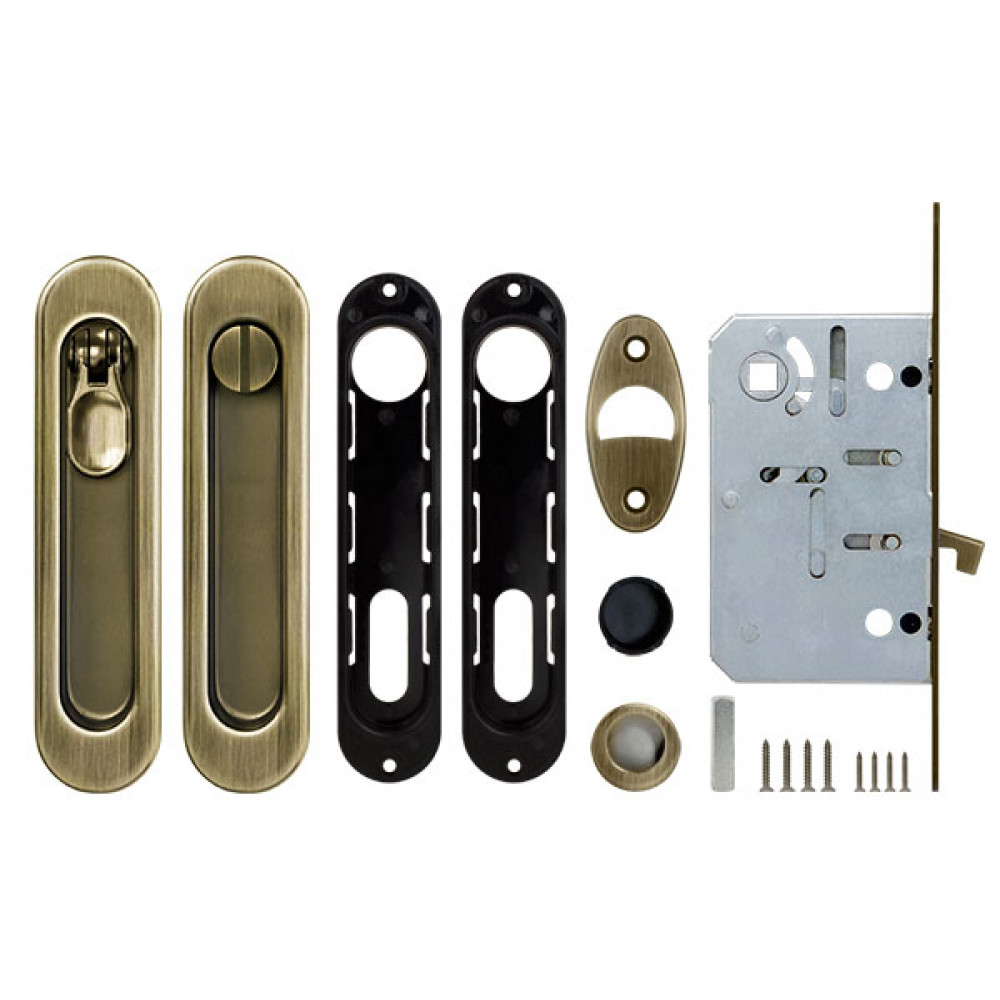 Набор Armadillo (Армадилло) для раздвижных дверей SH.LD152.KIT011-BK (SH011-BK) AB-7 бронза-3