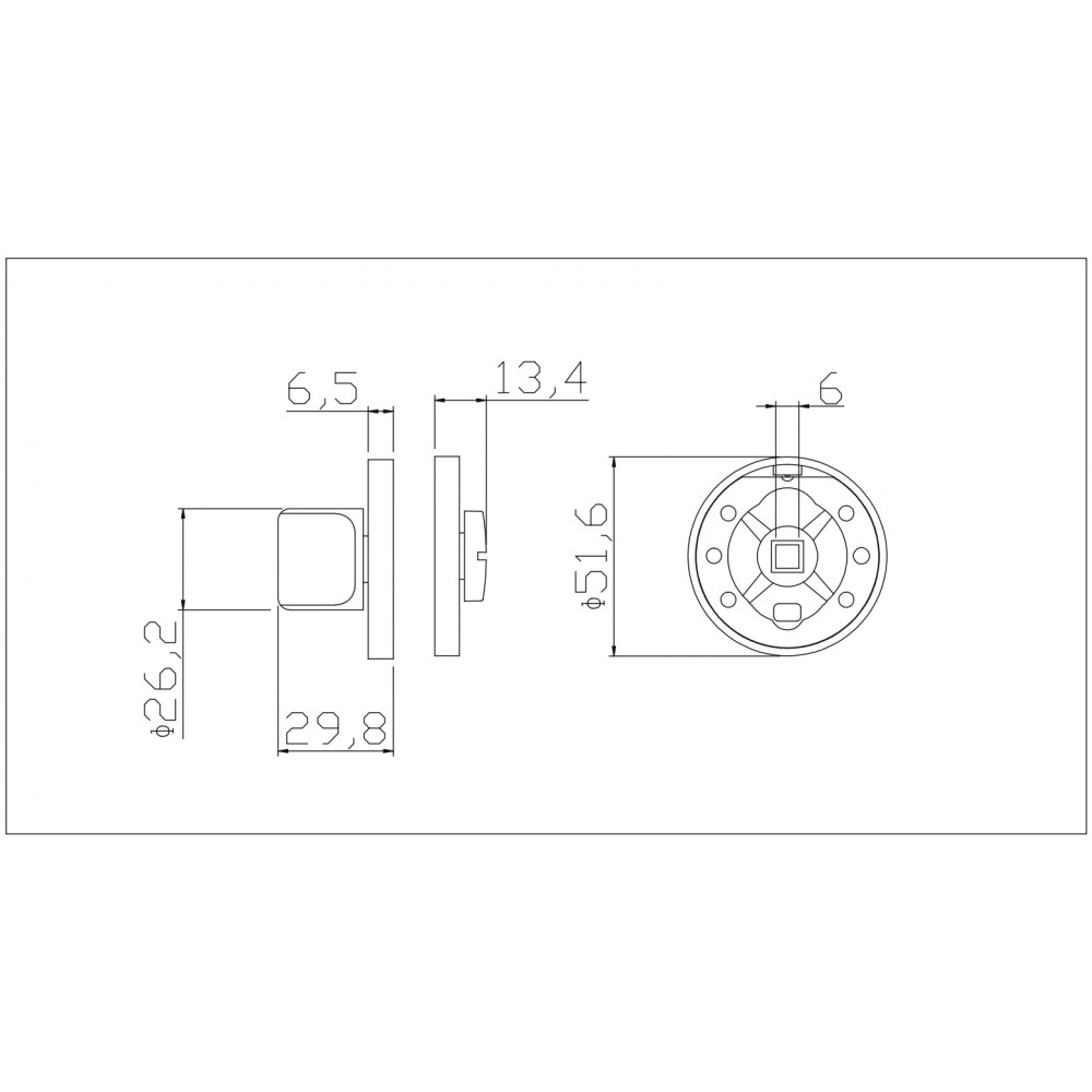 Завёртка сантехническая Adden Bau WC SR-003 графит-2