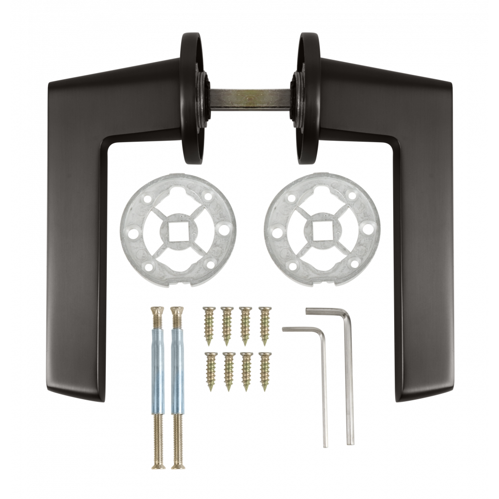 Дверная ручка Adden Bau RIVER S-486 графит-1