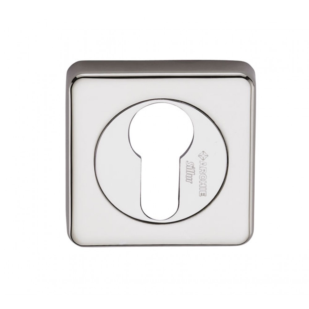 Накладка на цилиндр Sillur AHD7P-03CL-CF хром