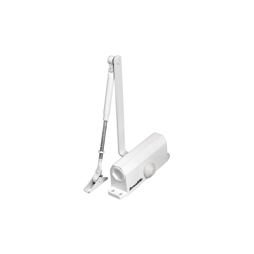 Доводчик дверной Armadillo морозостойкий LY4000 (LY4) White 85 кг (белый)