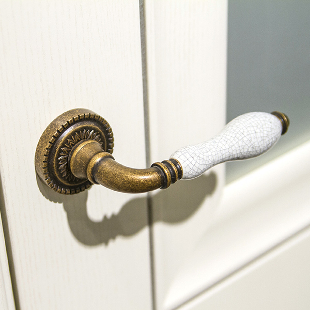 Дверная ручка Armadillo Silvia CL1 OB/CRP-213 античная бронза/кракелюр-4