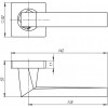 Дверная ручка Armadillo Corsica SQ003-21CP-8 Хром