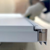 Скрытая дверь Profilo Porte ПX-0 Реверс внутреннего открывания Инвизибл кромка алюминиевая